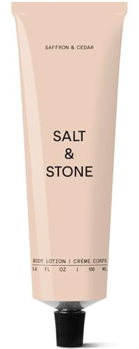Salt & Stone Body Lotion for Women & Men | Saffron & Cedar | Hydrates, Nourishes & Softens Skin | Restores Dry Skin | Fast-Absorbing | Cruelty-Free & Vegan | 3.4 fl oz | Amazon (US)