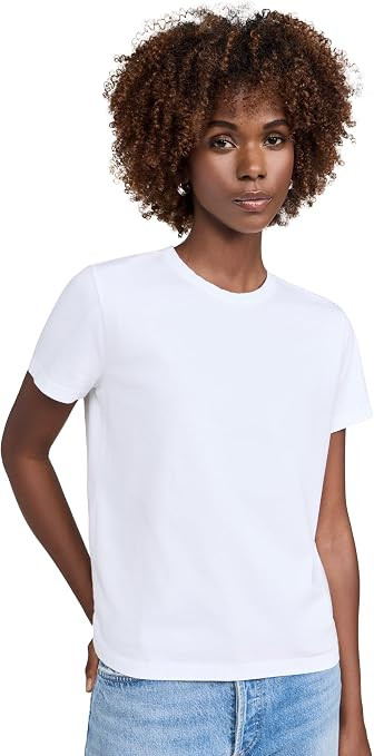 Madewell Women's The Perfect Crewneck Tee in Allday Jersey | Amazon (US)