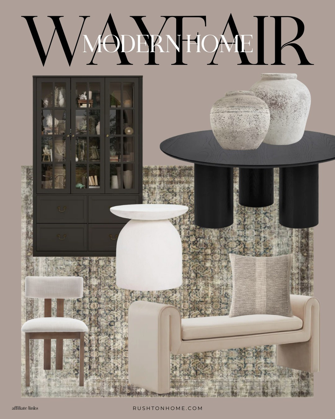 These are some bolder, dark furniture pieces that are giving Old English vibes! I especially love the bookshelf, what a piece!!

I've been loving these @wayfair home finds! This inspiration pulls together a vibe that feels antique, european, earthy and yet still modern.

Home decor, home design, interior design, furniture, console table, accent chairs, vases, candlesticks, bench, cabinet, sideboard, dining table, bookshelf, display case, tall display cabinet, modern dining chair upholstered dining chair
 

 

#LTKWatchNow #LTKHome #LTKSaleAlert