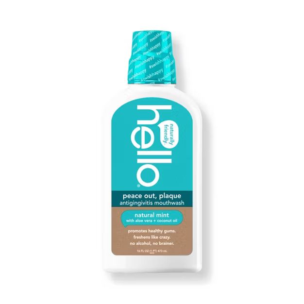 hello Peace Out, Plaque, Alcohol Free and Vegan Mouthwash- 16 fl oz | Target