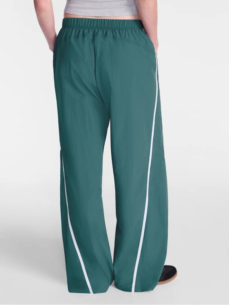 No Boundaries Nylon Track Pants, 29.5'' Inseam, Women's XXS-XXL | Walmart (US)