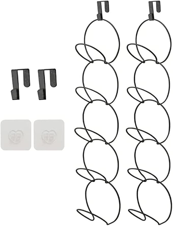 SUNFICON 10 Pack Hat Rack Organizer Baseball Cap Rack Holder Closet Over Door Hanger Wall Mount D... | Amazon (US)