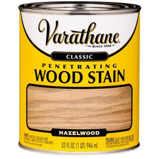 1 qt. Hazelwood Classic Interior Wood Stain | The Home Depot
