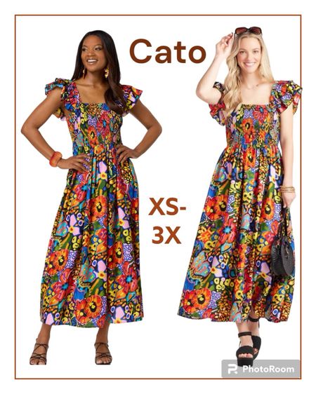 Cato plus and Misses floral summer dress.
XS to 3X  

#LTKfindsunder50 #LTKSeasonal