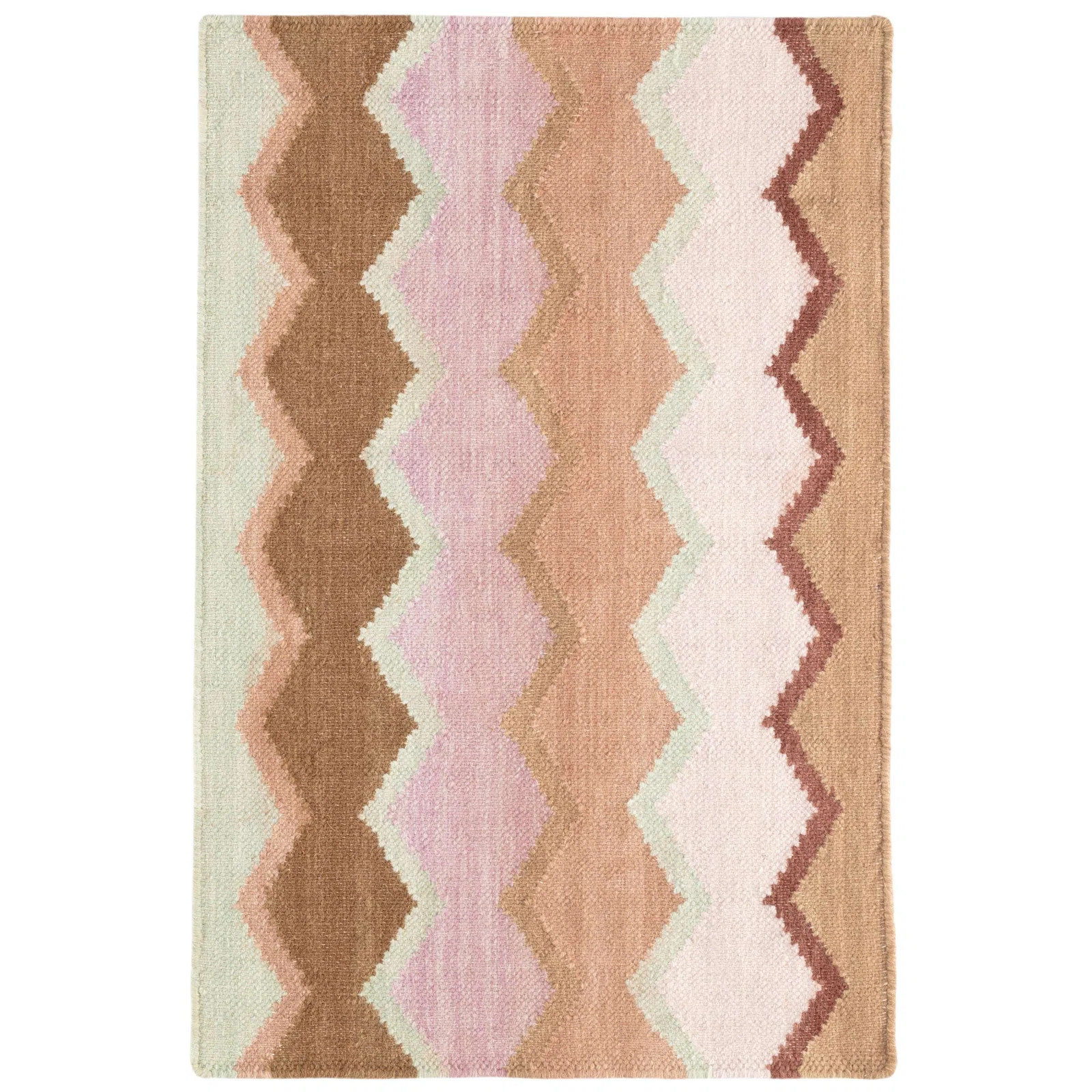 Dash and Albert Rugs Kit Kemp x Annie Selke Safety Net Earth Handwoven Wool Rug | Wayfair | Wayfair North America