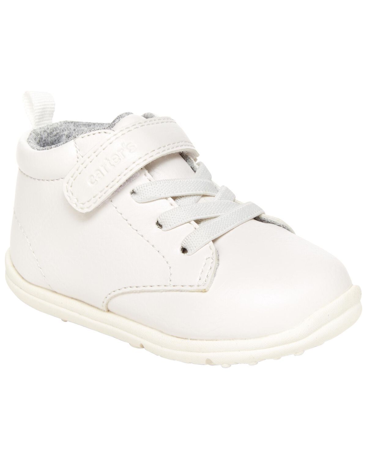 White Baby High-Top Every Step Sneakers | carters.com | Carter's