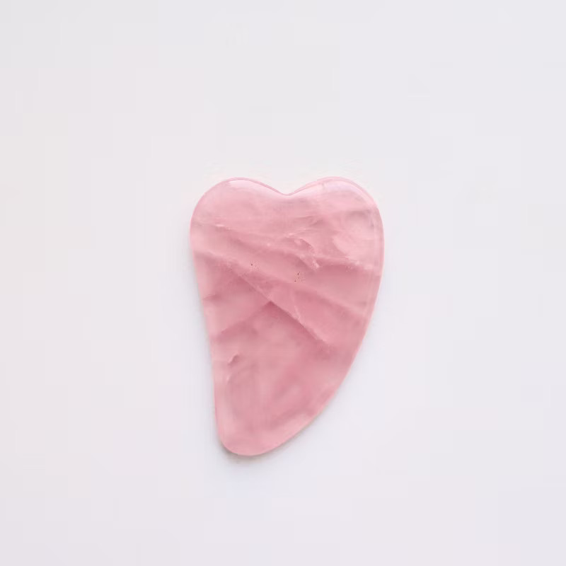 Mei Apothecary Mini Rose Quartz Gua Sha Facial Massage Beauty Tool | Target