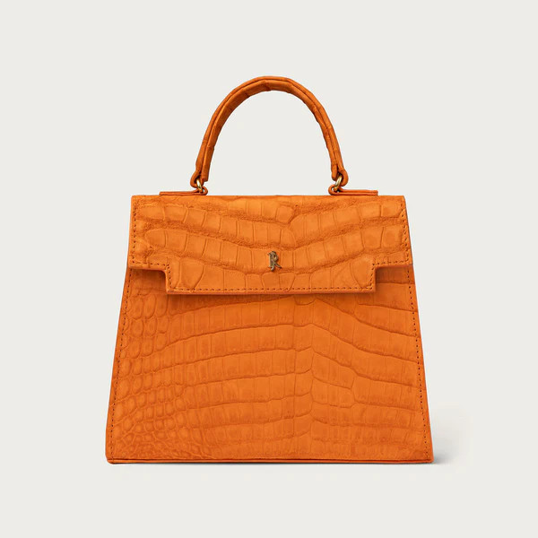 Eleanor Nile Crocodile Austin Sunset Nubuck | Jenya Reneé