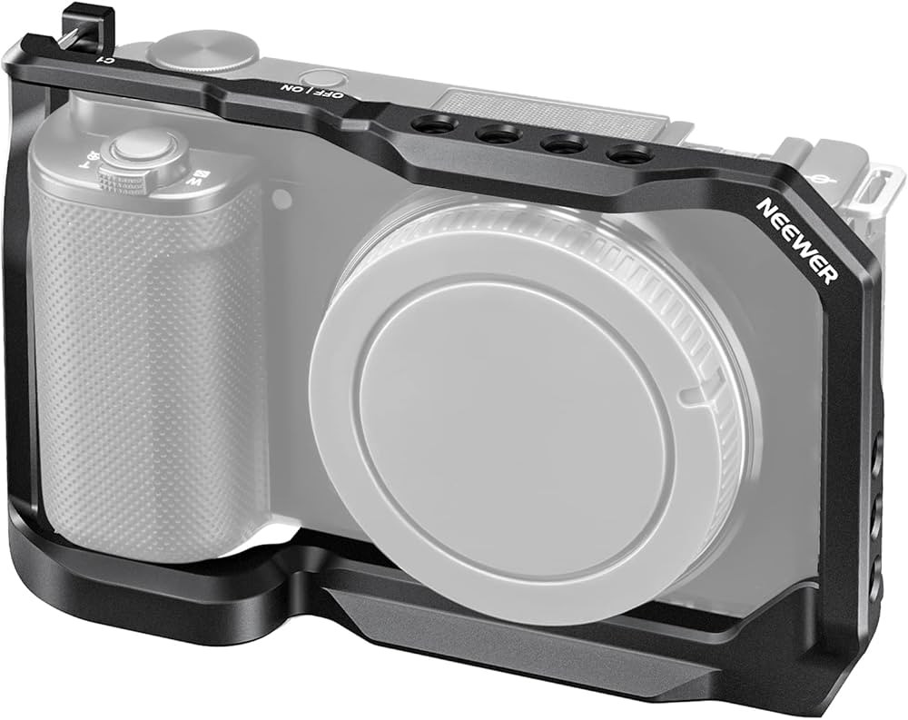 NEEWER ZV-E10 Camera Cage Compatible with Sony ZV-E10, Aluminum Video Cage Rig Stabilizer with Ar... | Amazon (US)