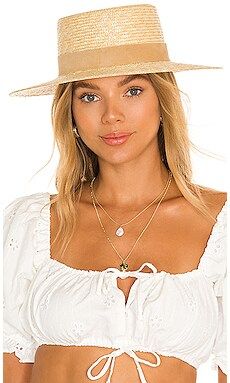 Lack of Color The Spencer Boater Hat in Natural from Revolve.com | Revolve Clothing (Global)
