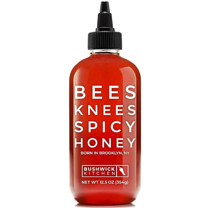 Bees Knees Spicy Honey | 12.5 oz Easy Squeeze Bottle | Pure Wildflower Hot Honey mixed with Oleor... | Amazon (US)