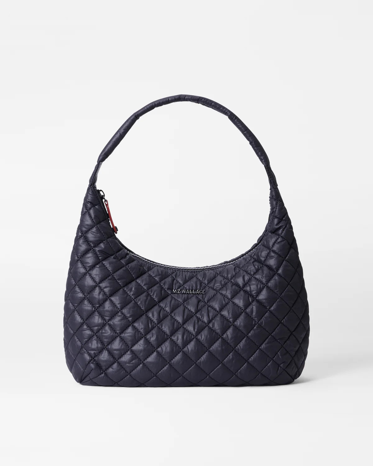 Metro Nylon Shoulder Bag in Black | MZ Wallace | MZ Wallace