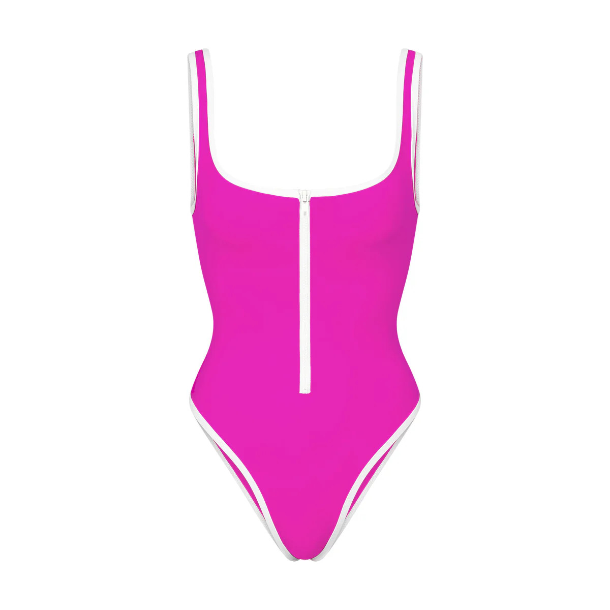 ZIP-UP SWIMSCOOP NECK ONE PIECE$98$60 | SKIMS (US)