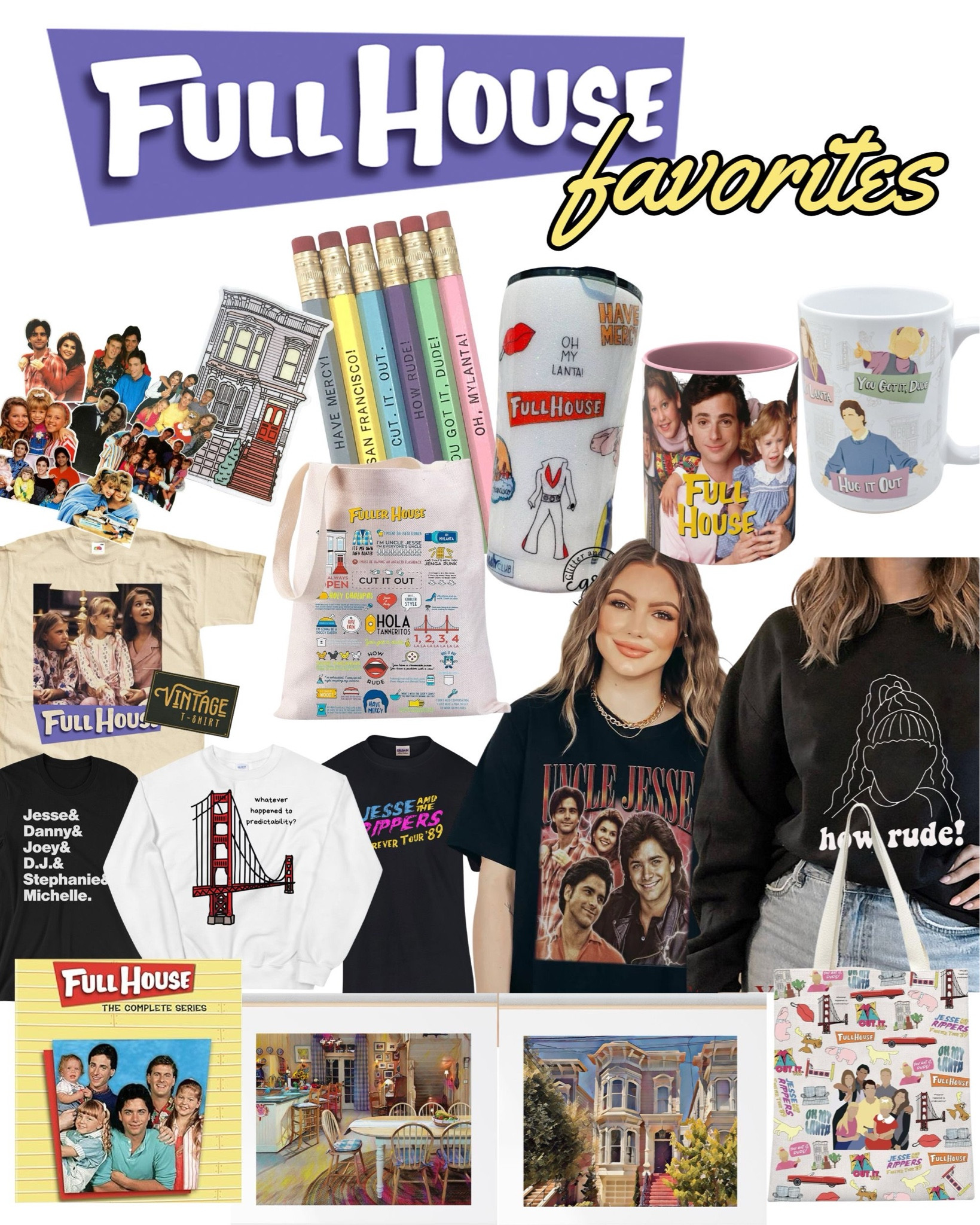 Full House favorites 
#fullhouse #tgif #90s #90sshows #90sstyle