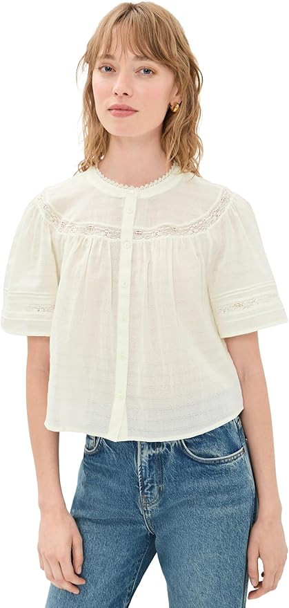 PAIGE Women's Pasadena Blouse | Amazon (US)