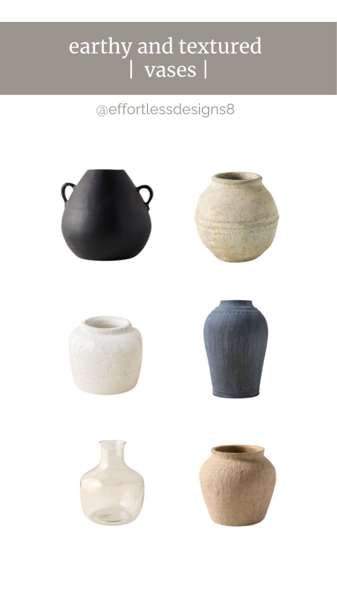 Decorative textured vases for every space in your home. From terracotta to concrete, each detail is curated to perfection.

#home #interiors #terracotta #design #vases #decorativevases

#LTKHome