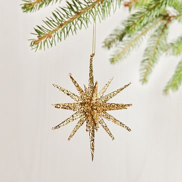 Celestial Burst Ornament – Gold | West Elm (US)