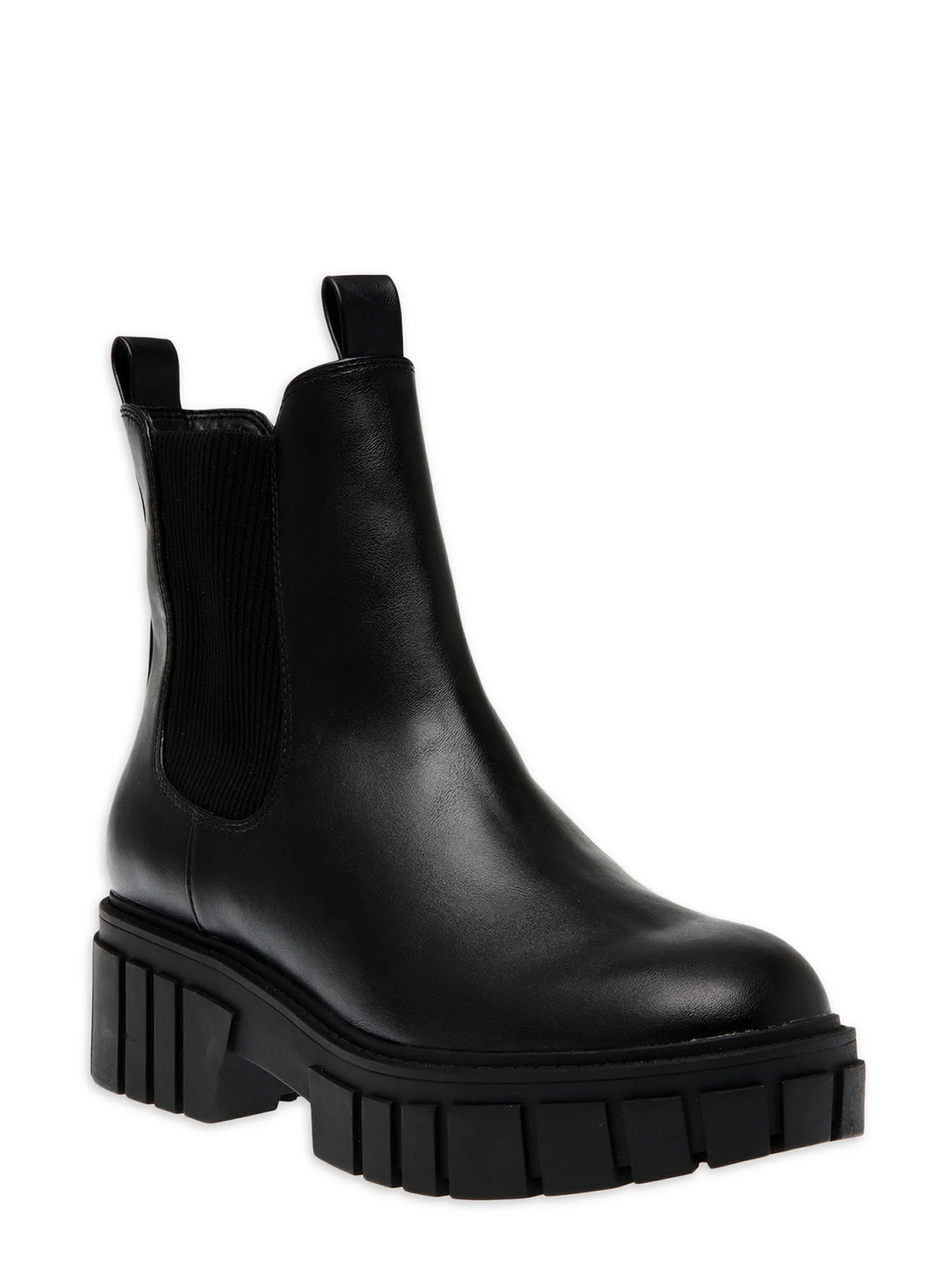 Madden NYC Women's Chunky Lug Chelsea Boots | Walmart (US)