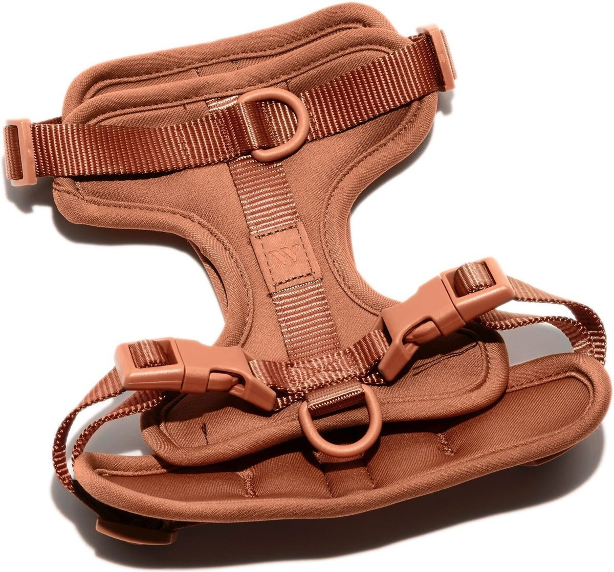 Wild One Adjustable Cushioned Dog Harness, Cocoa, Medium | Chewy