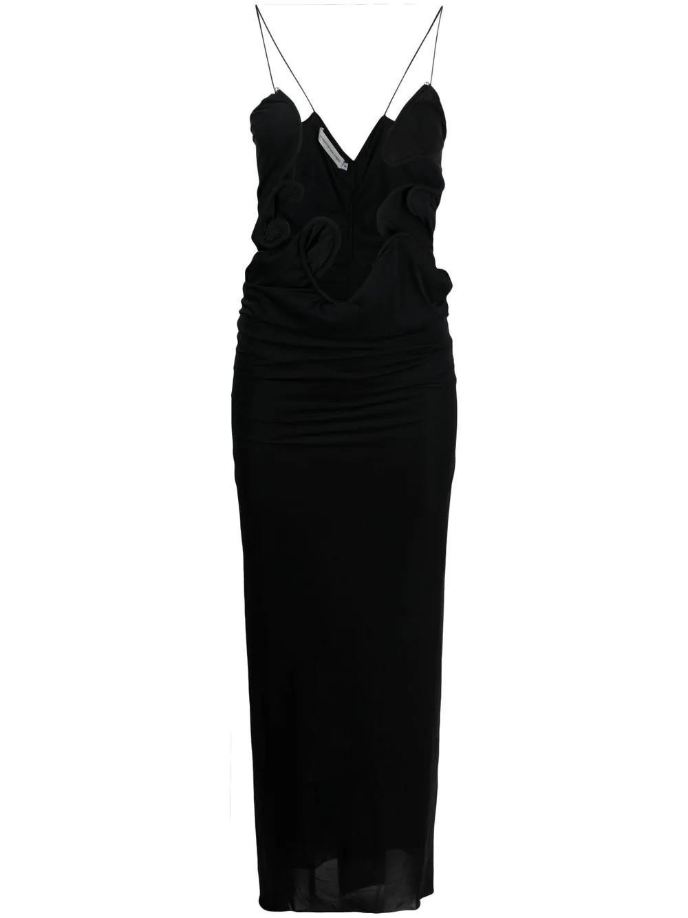 Christopher Esber Moulded Venus maxi dress - Black | Farfetch Global