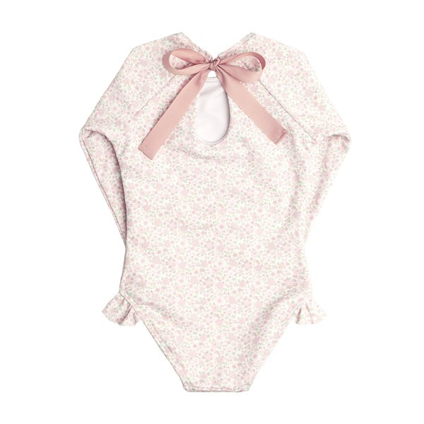 Girls Rashguard One-Piece | Over The Moon