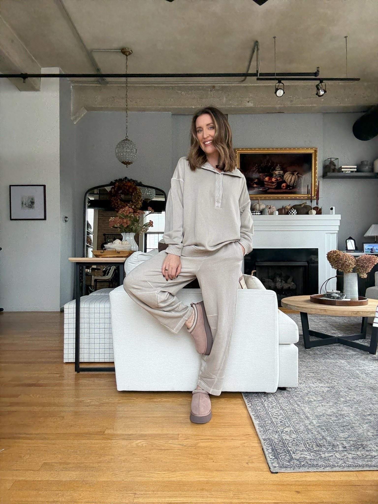 Aerie lounge set on sale!! Plus get an extra 25% off $75+ or extra 30% off $100+

Wearing my true size that has fit me throughout my entire pregnancy

#LTKootd #LTKBump #LTKSaleAlert