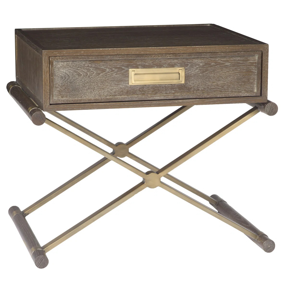 Thom Filicia Home Solid Wood Cross Legs End Table | Perigold