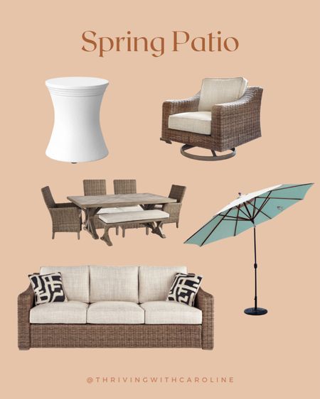 Spring patio! 

#LTKfamily #LTKhome #LTKSeasonal