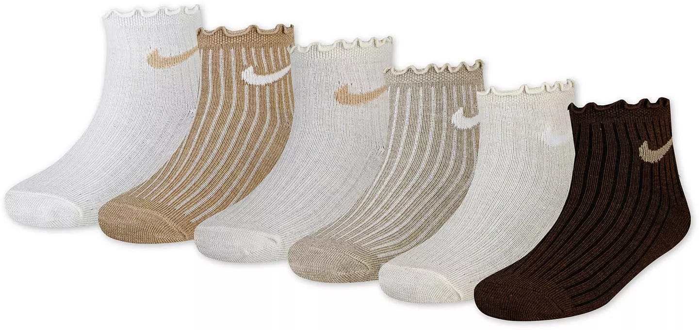 Nike Lettuce Welt Ankle Socks - 6 Pack | DICK'S Sporting Goods