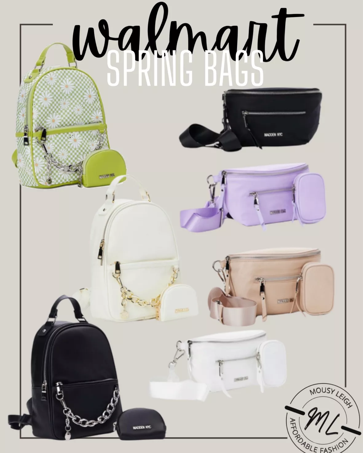 Women's Backpacks and Belt Bags