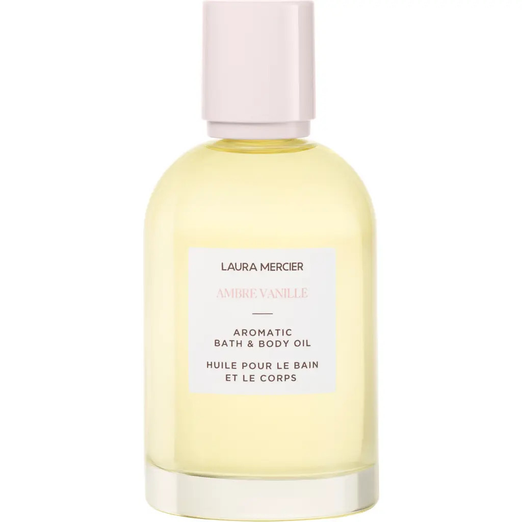 Laura Mercier Aromatic Bath & Body Oil in Ambre Vanille at Nordstrom | Nordstrom