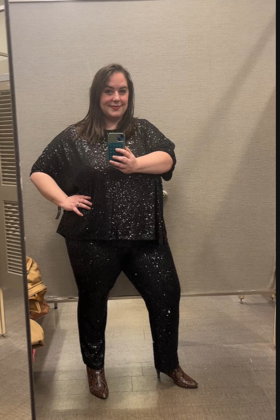 matching set NYE outfit 

#LTKplussize #LTKfindsunder100 #LTKHoliday