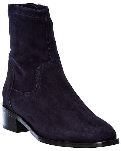 Aquatalia Fallan Weatherproof Suede Bootie | Gilt