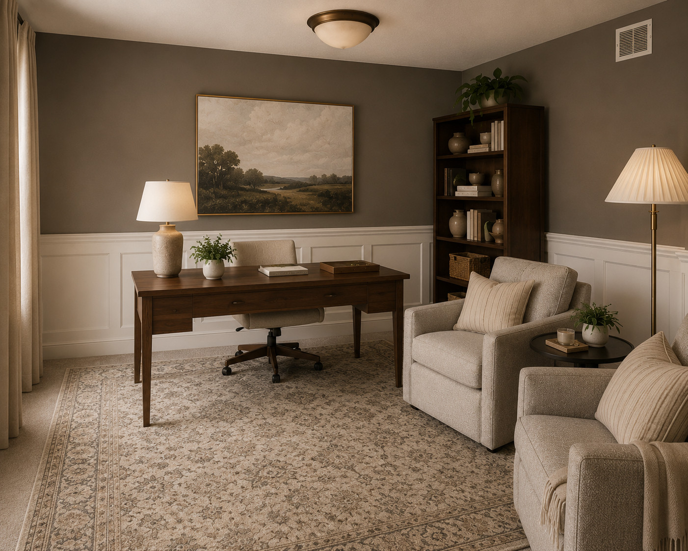 A custom office design- why pick between a sitting room and office when you can have both?

 

 #LTKdayinmylife #LTKSeasonal #LTKHome