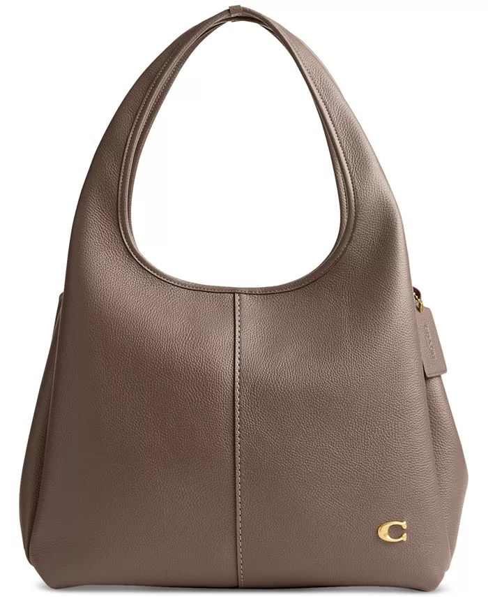 Lana Polished Pebble Leather Shoulder Bag | Macy's