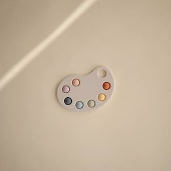 mushie Paint Palette Press Toy | Amazon (US)