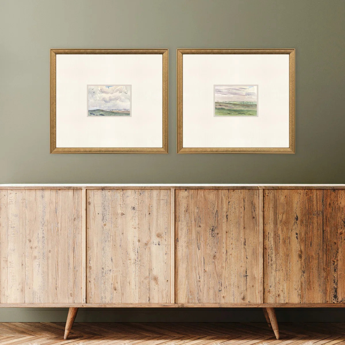 Meadow/Plains Framed Art (Set of 2) | Wayfair North America