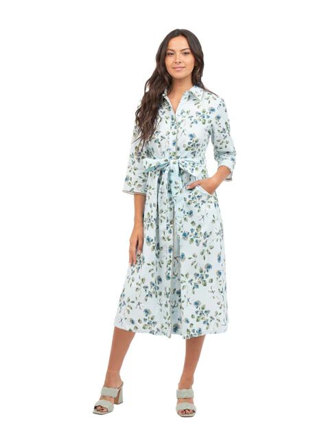 The Wentworth Midi | Blue Spring Floral | Beau & Ro