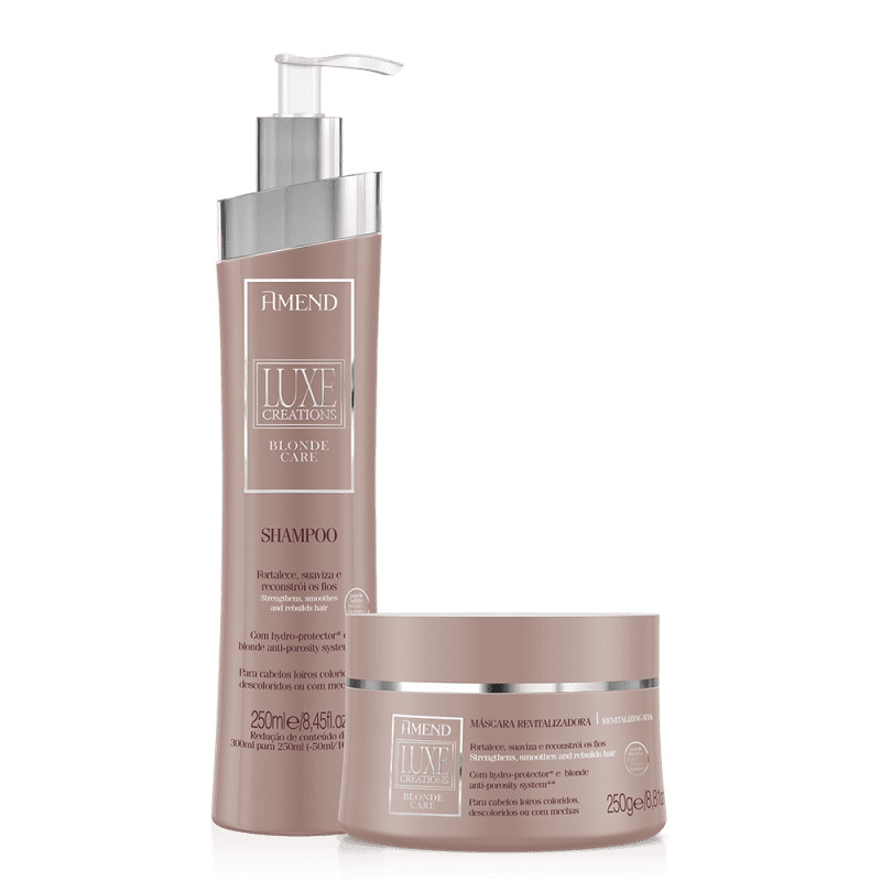 Kit Amend Luxe Creations Blonde Duo (2 Produtos) | Beleza Na Web (BR)