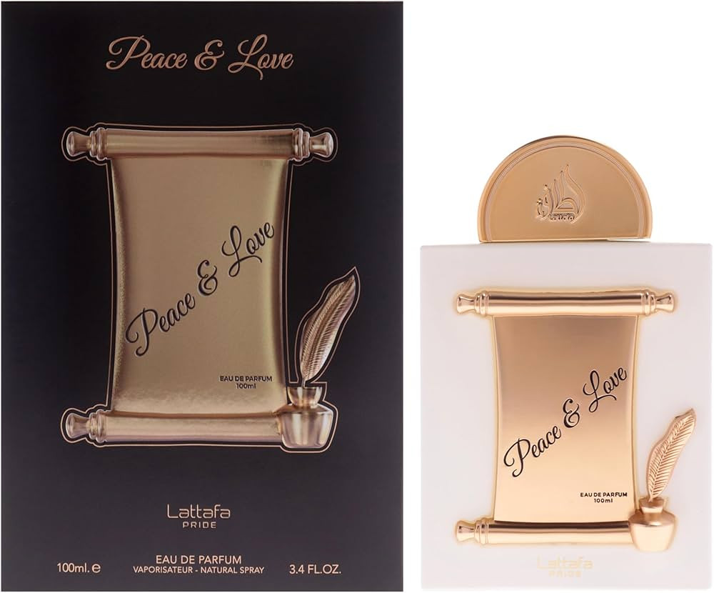 Lattafa Pride Peace & Love for Unisex Eau de Parfum Spray, 3.4 Ounce / 100 ml | Amazon (US)
