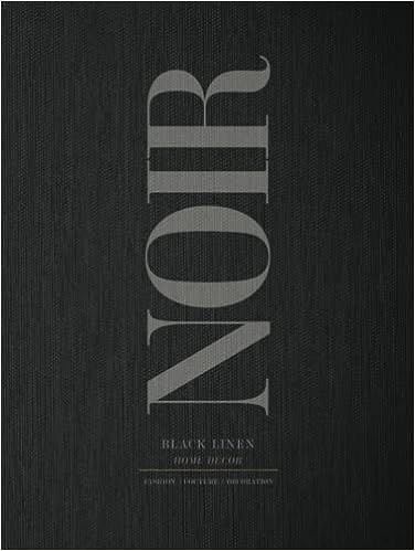 Noir - A Decorative Black Linen Style Book for Coffee Table Displays and Stacking: Aesthetic Hard... | Amazon (US)