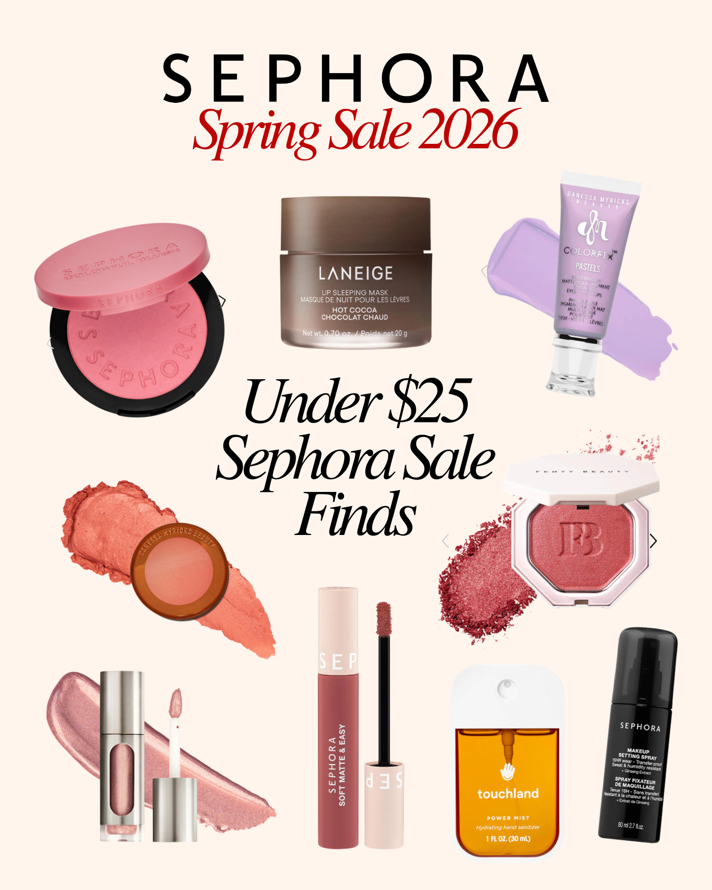 Here's a curated list of Sephora's Spring Sale under $25, Sis. Happy shopping! 

 #LTKselfcare #LTKSaleAlert #LTKBeauty