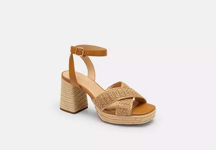 Block Heel Sandal | Coach (US)
