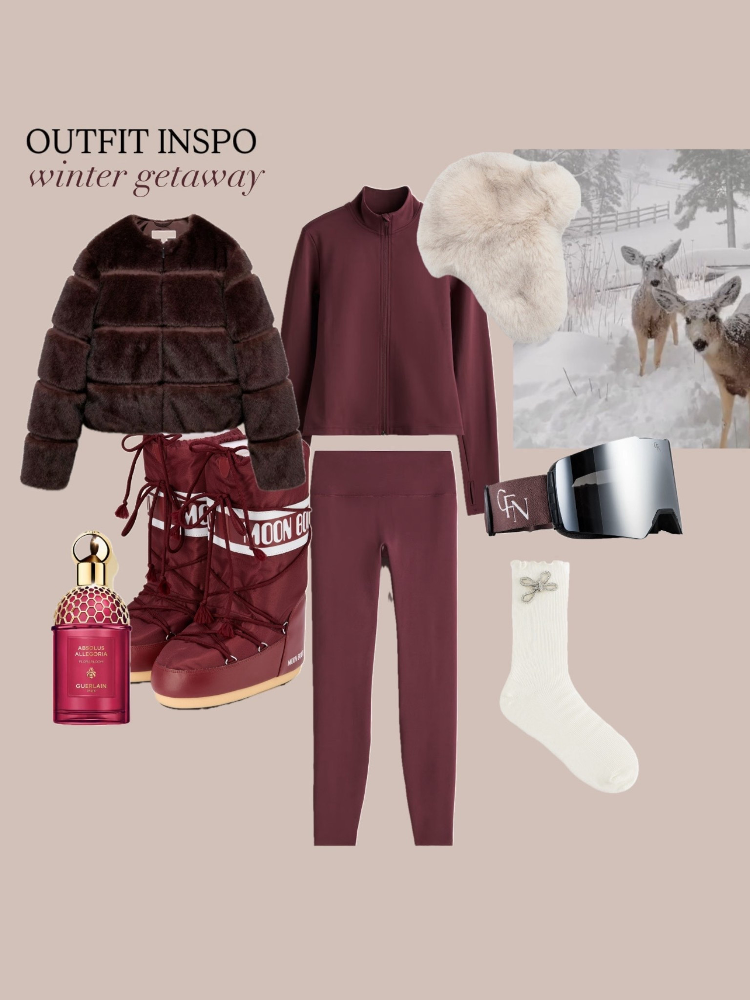 Winter getaway essentials 

#LTKwinter #LTKstyletip #LTKtravel