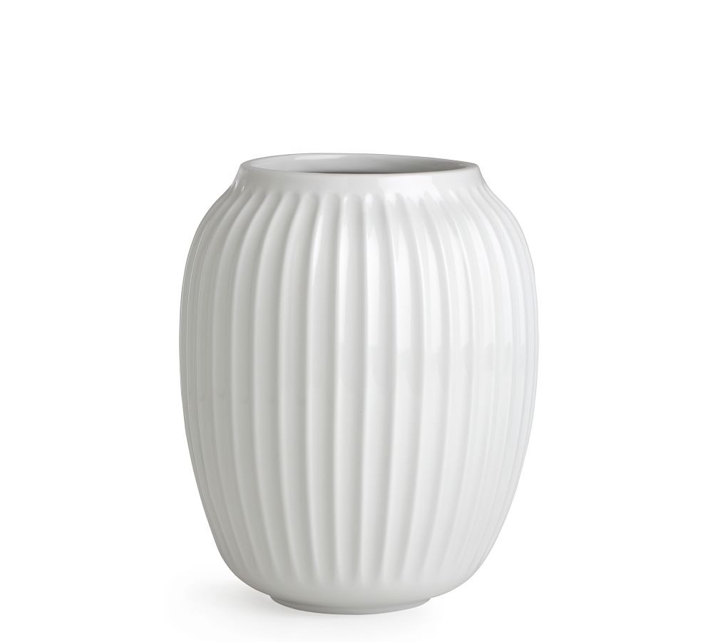 Kähler Hammershoi Vases - White Porcelain | Pottery Barn (US)