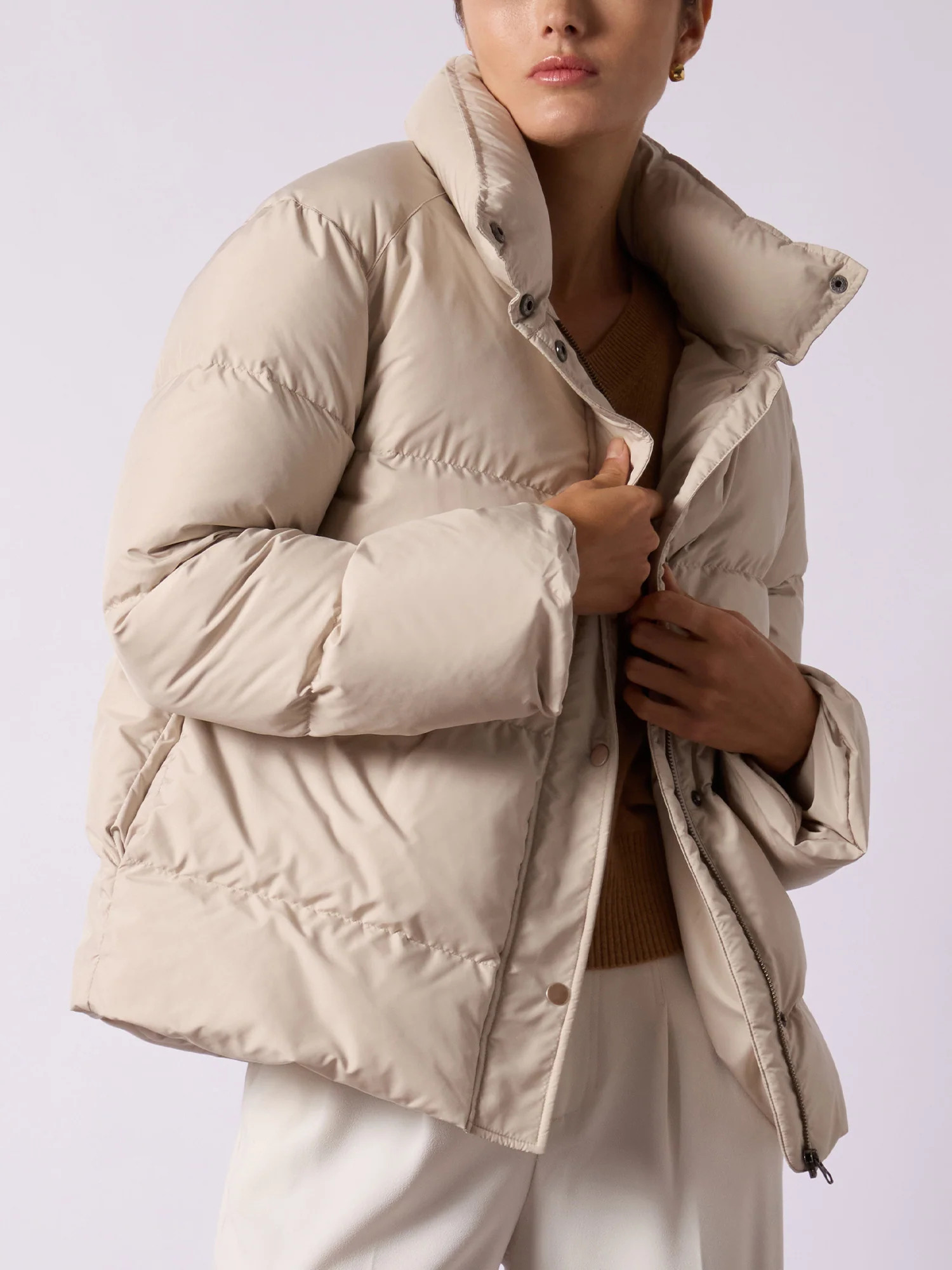 Women's Jayden Jacket in Stone | Brochu Walker | Brochu Walker