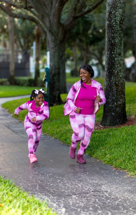 Modeling a healthy lifestyle with little girl in our matching @JillYoga
We love this cute matching pink set. Has the perfect balance of stretch for us curvy girls and compression. Highly recommend! 
#jillyoga #jillyogapartner #mommyandmefitness #mommyandme

#LTKfitness #LTKfamily #LTKkids