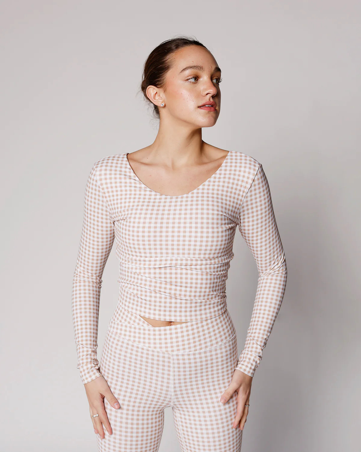 THE HIP EAGLE BOUTIQUE | GINGHAM GIRLIE ACTIVE TOP | The Hip Eagle