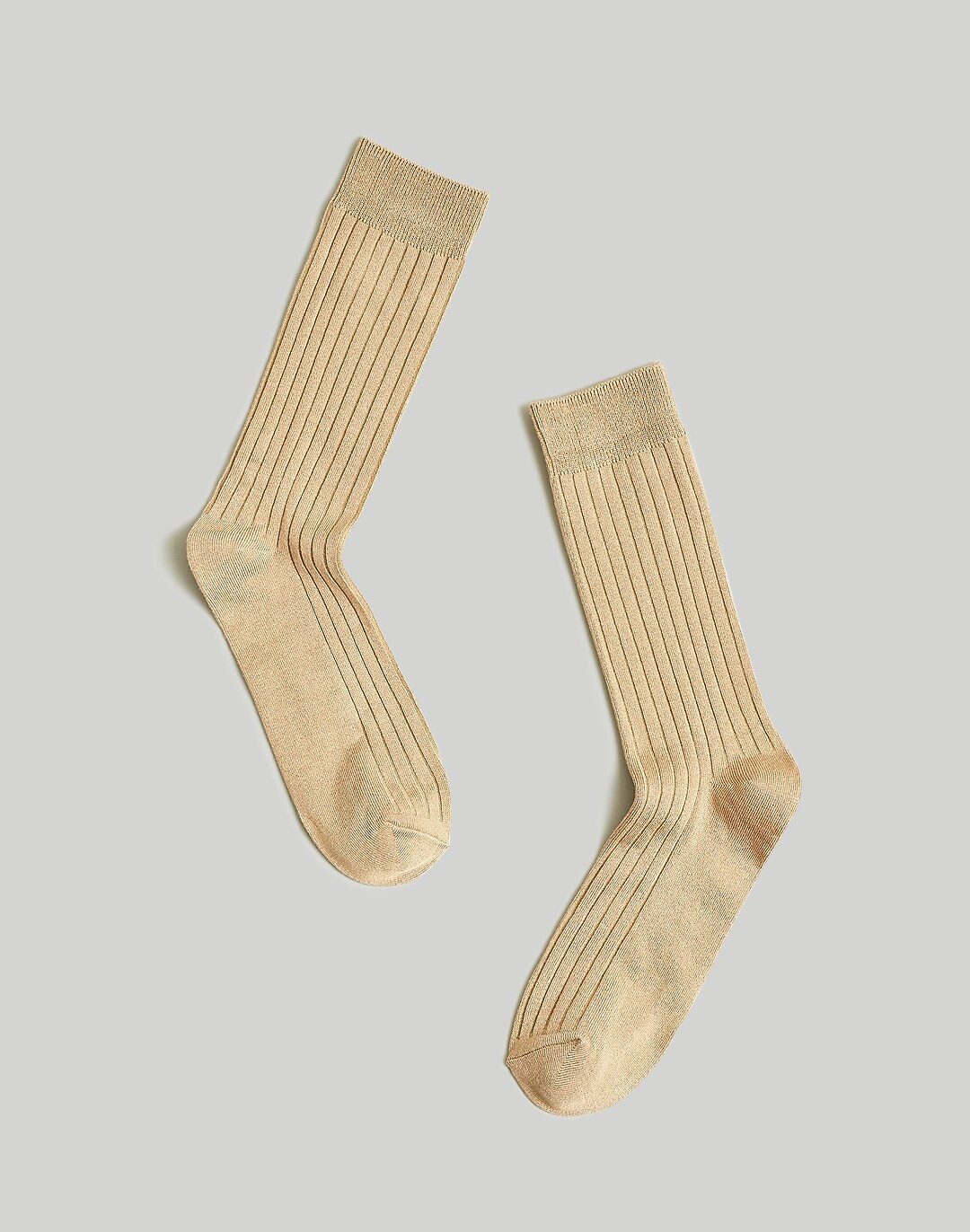 Slinky Ribbed Trouser Socks | Madewell