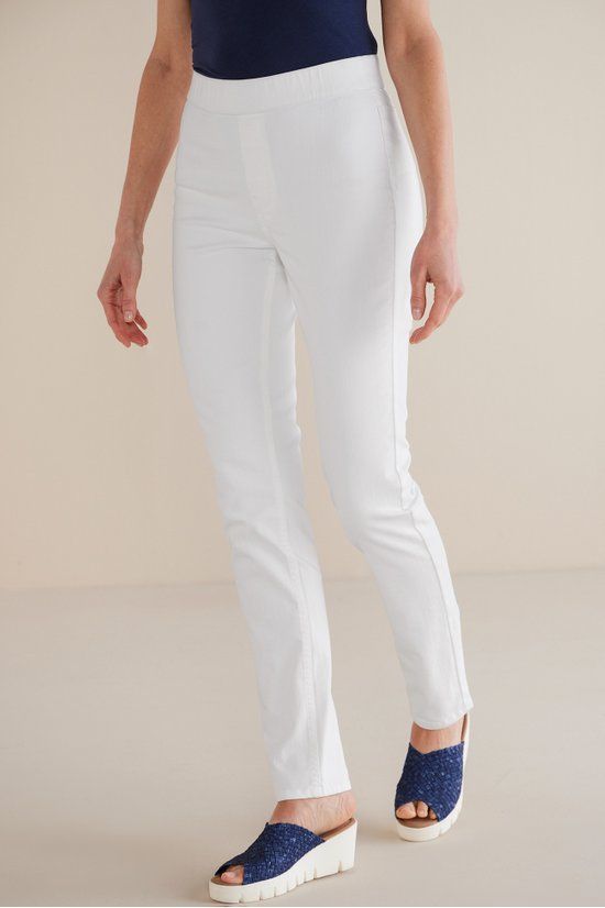 Ultimate Denim Pull-On Slim Leg Jeans | Soft Surroundings